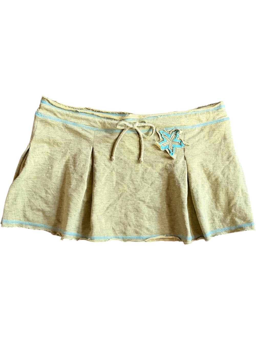 Wet Seal Y2K Floral Pleated Summer Mini Skirt